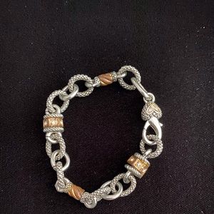 🔥LINKED SILVER BRONZE BRACELET🔥